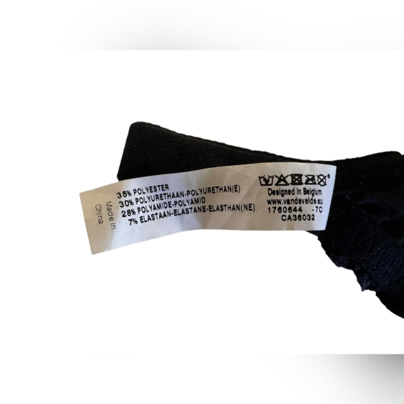 Prima Donna Twist NWT Moulded Tresor Black Size 32E - Picture 6 of 6